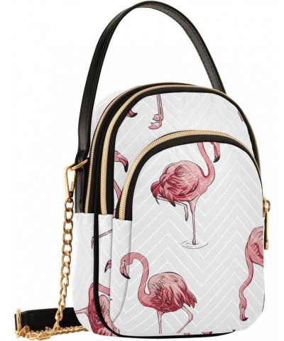 Joko lvery Flamingo Cross Body Purse Chain Shoulder Bag Handbag Crossbody Bags for Work Gifts Women $10.78 Crossbody Bags