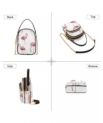 Joko lvery Flamingo Cross Body Purse Chain Shoulder Bag Handbag Crossbody Bags for Work Gifts Women $10.78 Crossbody Bags