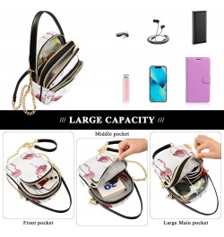 Joko lvery Flamingo Cross Body Purse Chain Shoulder Bag Handbag Crossbody Bags for Work Gifts Women $10.78 Crossbody Bags