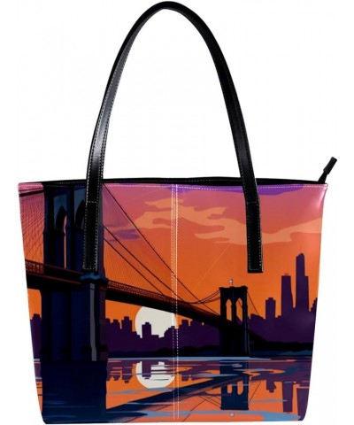 Purses for Women,Tote Bag Aesthetic,Women's Tote Handbags S291p4visl $20.09 Handbags