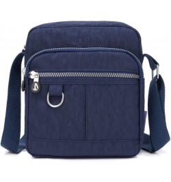 Casual Nylon Purse Handbag Crossbody Bag Waterproof Shoulder Bag for Women (Black) Dark Blue $22.79 Totes