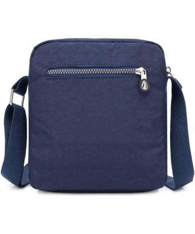 Casual Nylon Purse Handbag Crossbody Bag Waterproof Shoulder Bag for Women (Black) Dark Blue $22.79 Totes