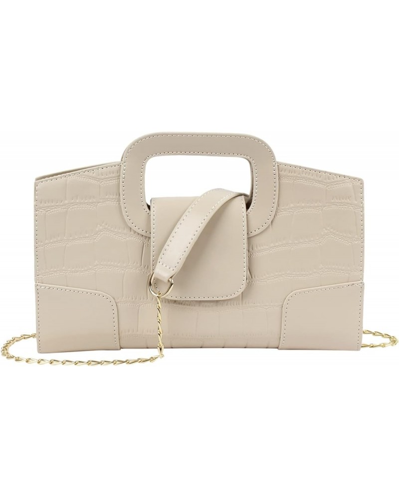 Top Handle Satchel Women Vintage Flap Tote Clutch Handbag Crossbody Shoulder Bag Purse Exquisite-white $24.35 Totes