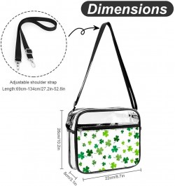 Clear Shoulder Handbag Fashion Waterproof Shoulder Bag With Adjustable Strap Color804 $13.72 Totes