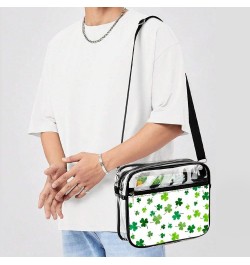 Clear Shoulder Handbag Fashion Waterproof Shoulder Bag With Adjustable Strap Color804 $13.72 Totes