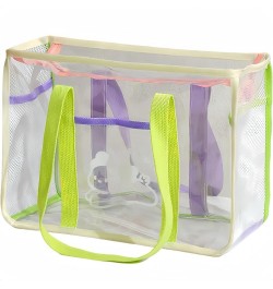 Clear Bag for Stadium Events Tote Bag for Women PVC Purse Cute Large Clear Messenger Purse Concerts Sports Festivals (Green) ...