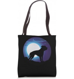 American Old Southern White Bulldog Dog Breed Tote Bag $11.30 Totes