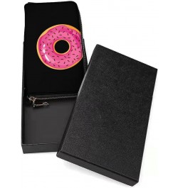 Colorful Donuts Print RFID Blocking Wallet Slim Clutch Wristlet Travel Long Purse for Women Men $20.08 Wristlets