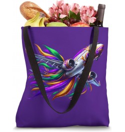 Mardi Gras Bound on Airplane, Let the Party Begin! Tote Bag $12.96 Totes