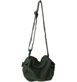 Women's Canvas Crossbody Bag Shoulder Bag Shopping Bag Casual Hobo Bag Green $12.18 Hobo Bags