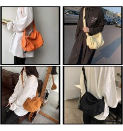 Women's Canvas Crossbody Bag Shoulder Bag Shopping Bag Casual Hobo Bag Green $12.18 Hobo Bags