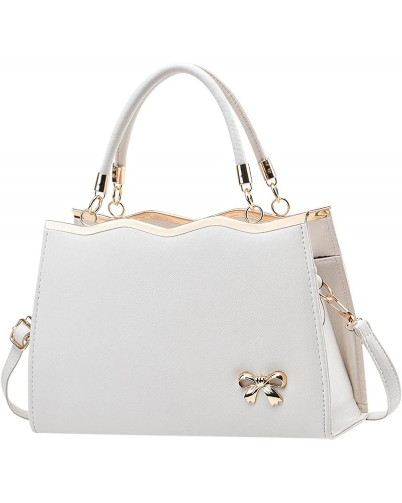 Women's Shoulder Handbags Handbags Tote Bag Crossbody Bags Evening Bags Rucksack Bag Beach Bag Shoulder Bags White $23.91 Totes