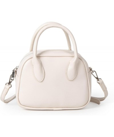 Special-interest design crossbody small bag female stylish good texture handbag solid color all-match bag Creamy White $25.30...