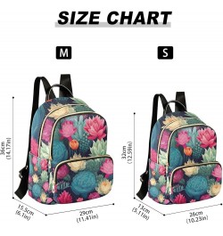 Cactus Flowers Backpack Purse for Women Ladies Fashion Travel MiniShoulder Bags Back Pack HandBag Lady Gifts,M Medium $19.59 ...