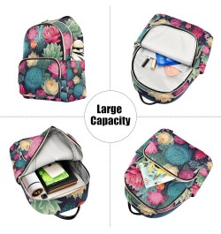 Cactus Flowers Backpack Purse for Women Ladies Fashion Travel MiniShoulder Bags Back Pack HandBag Lady Gifts,M Medium $19.59 ...