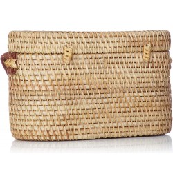 Rattan Shoulder Bag Oval 47-4086 Oval $43.53 Shoulder Bags