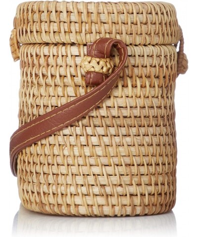 Rattan Shoulder Bag Oval 47-4086 Oval $43.53 Shoulder Bags