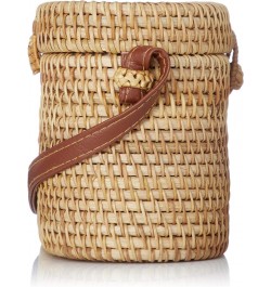 Rattan Shoulder Bag Oval 47-4086 Oval $43.53 Shoulder Bags