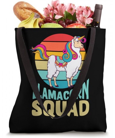 alpaca llama lovers design funny quote llamacorn squad Tote Bag $12.88 Totes