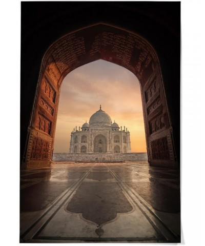 36x54 Inch Giclee Art Print Wall Decor, Taj Mahal, India $45.00 Totes