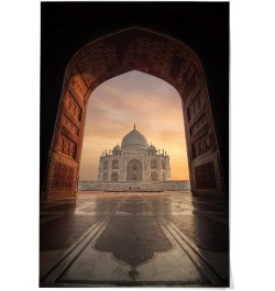 36x54 Inch Giclee Art Print Wall Decor, Taj Mahal, India $45.00 Totes