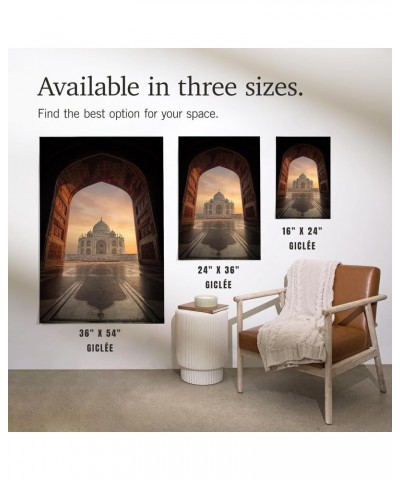 36x54 Inch Giclee Art Print Wall Decor, Taj Mahal, India $45.00 Totes