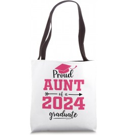 Proud Aunt of a 2024 Graduate Tote Bag $12.13 Totes