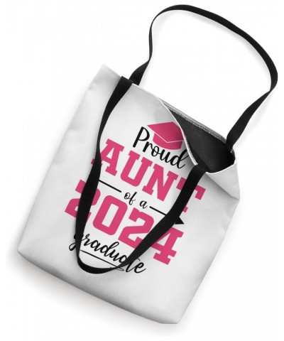 Proud Aunt of a 2024 Graduate Tote Bag $12.13 Totes