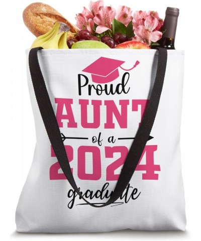 Proud Aunt of a 2024 Graduate Tote Bag $12.13 Totes