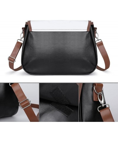 Leather Hobo Bags Women's Crossbody Shoulder Bag Classic City Top Handle Satchels African Art Lady Color7 $26.49 Hobo Bags