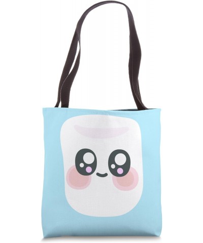 Kawaii marshmallow Tote Bag $12.41 Totes