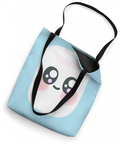 Kawaii marshmallow Tote Bag $12.41 Totes