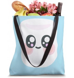 Kawaii marshmallow Tote Bag $12.41 Totes