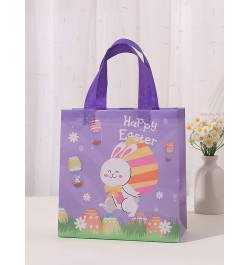 4pcs Easter Egg & Rabbit Pattern Gift Bag 1 Count (Pack of 1) Multicolor $16.48 Handbags