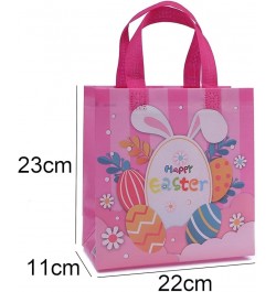 4pcs Easter Egg & Rabbit Pattern Gift Bag 1 Count (Pack of 1) Multicolor $16.48 Handbags