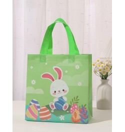 4pcs Easter Egg & Rabbit Pattern Gift Bag 1 Count (Pack of 1) Multicolor $16.48 Handbags