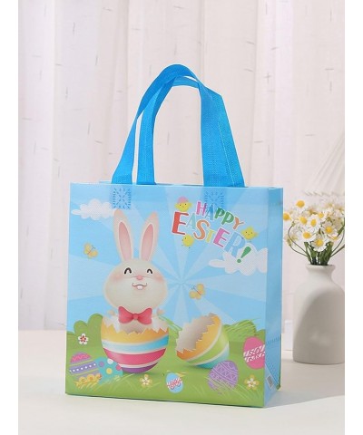 4pcs Easter Egg & Rabbit Pattern Gift Bag 1 Count (Pack of 1) Multicolor $16.48 Handbags