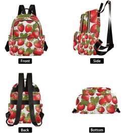 Strawberry Women Fashion Backpacks, Womans Travel Backpack, Summer Backpack, M Strawberry-1 Medium $15.19 Backpacks