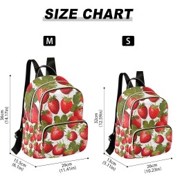 Strawberry Women Fashion Backpacks, Womans Travel Backpack, Summer Backpack, M Strawberry-1 Medium $15.19 Backpacks