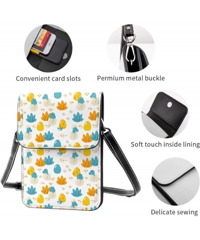 Womens Crossbody Bags Rabbit Pattern Phone Bag Wallet Purses Adjustable Strap Dinosaur Pattern $15.41 Crossbody Bags