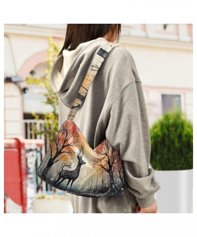 Tiles on Wall Marrakech Morocco Women Handbags Shoulder Bags, Tote Shoulder Bag with Zipper, Womens Outdoor Bag Unicorn of Ha...