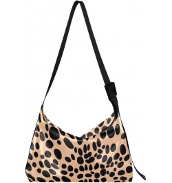 Purse Crossbody Beige Leopard Pattern Unisex Fashion Waist Packs Fall Womens Crossbody Bag $17.81 Hobo Bags