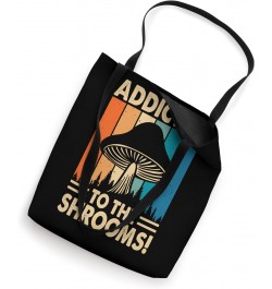 Mushroom Hunter Addicted To Shrooms Morel Hunting Mycology Tote Bag $13.33 Totes