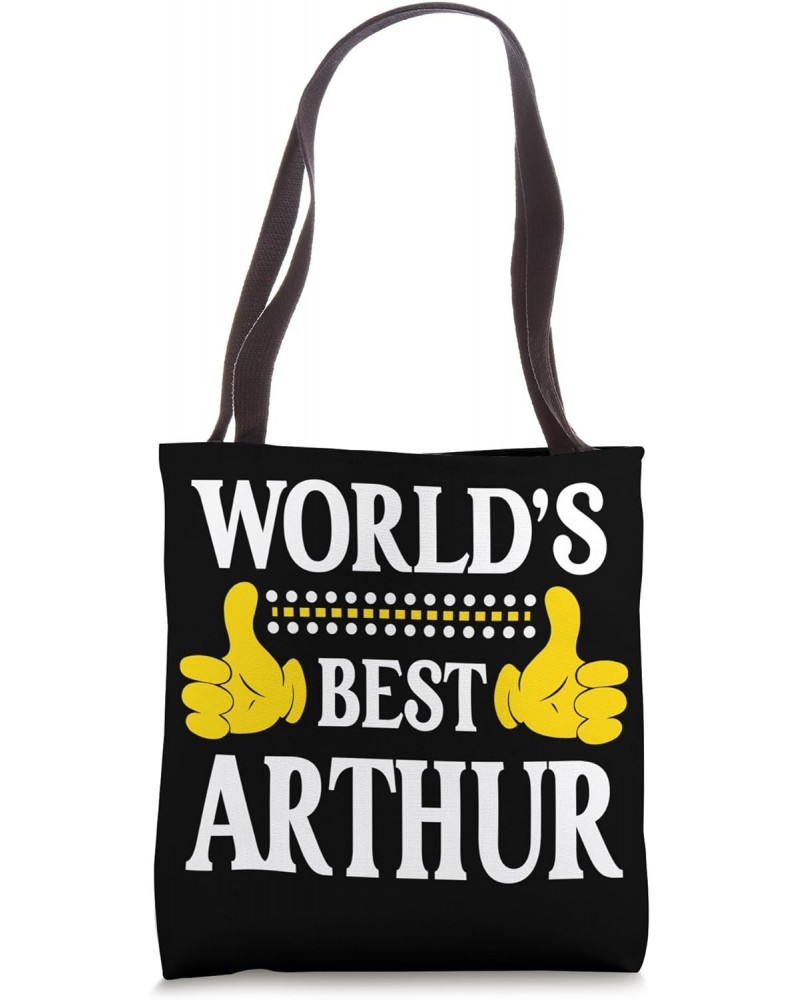 World's Best Arthur Personal Name First Name Funny Arthur Tote Bag $14.55 Totes