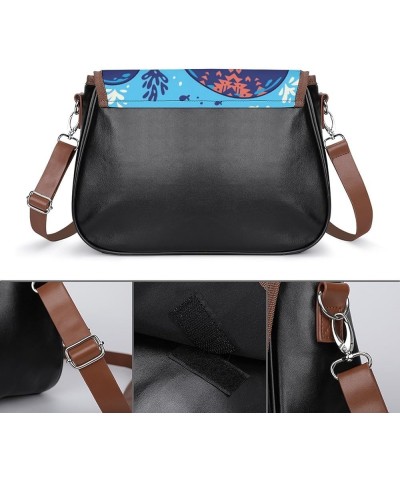 Crossbody Bags Purses Women, Lightweight Functional Multi Pocket Purse Adjustable Strap Pattern (329) $18.44 Totes