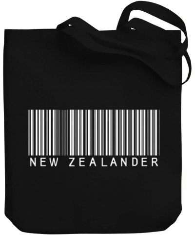 New Zealander Top Barcode Canvas Tote Bag 10.5" x 16" x 4 $22.79 Totes