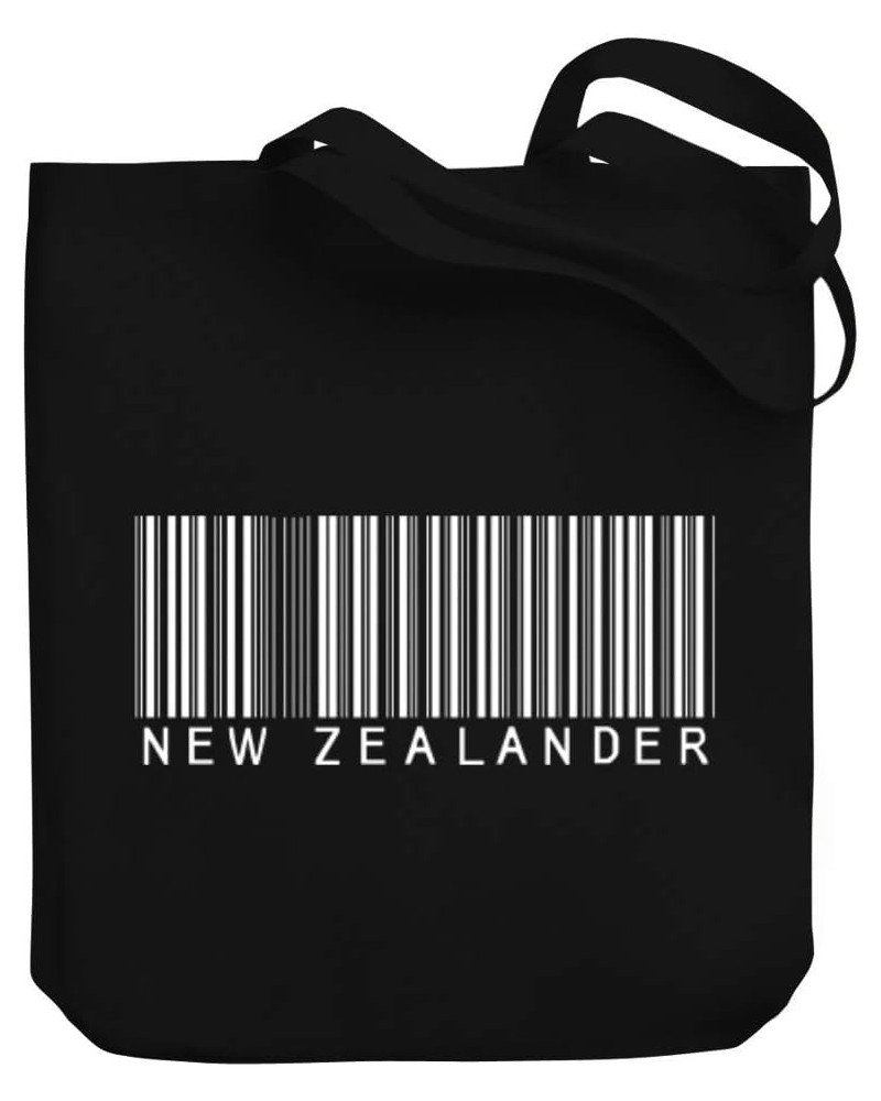 New Zealander Top Barcode Canvas Tote Bag 10.5" x 16" x 4 $22.79 Totes