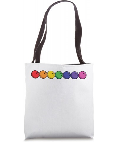 LGBT Pride Rainbow Flag Bowler Bowling Tote Bag $14.48 Totes