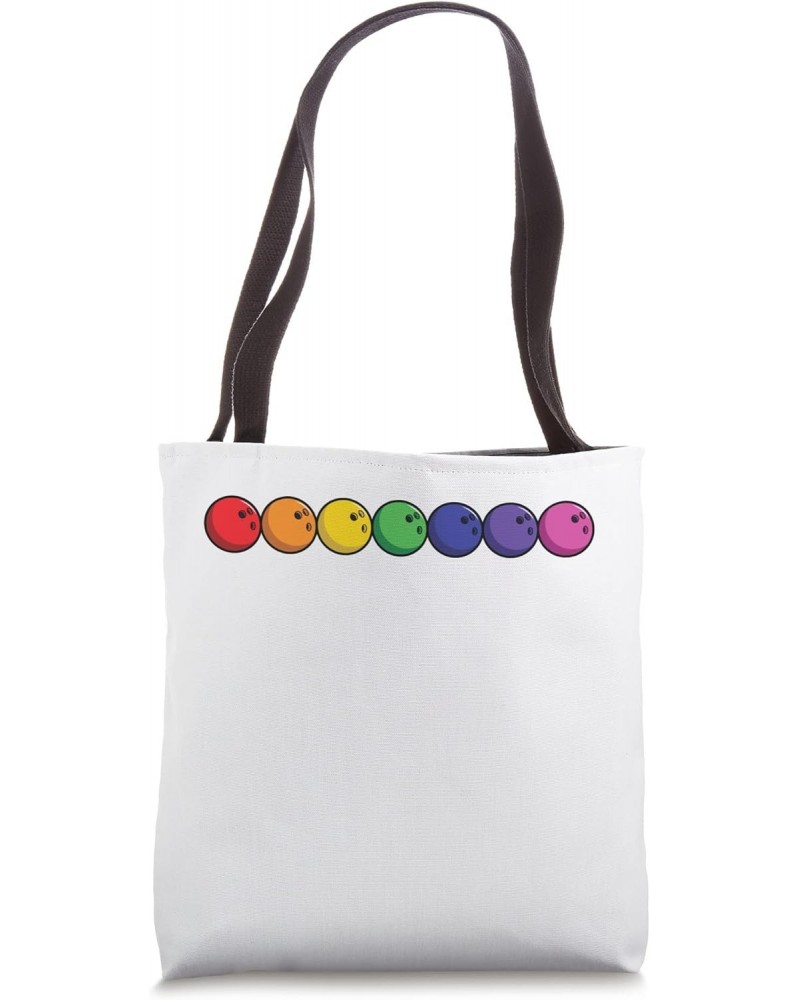 LGBT Pride Rainbow Flag Bowler Bowling Tote Bag $14.48 Totes