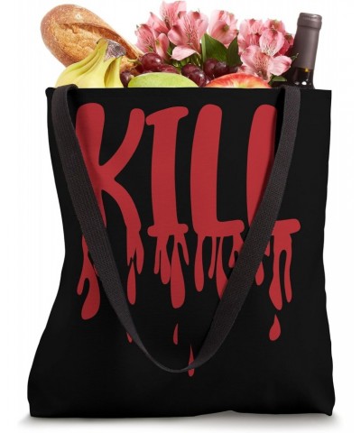 Kiss Marry Kill Girls Group Trio Dripping Blood KILL Costume Tote Bag $13.19 Totes